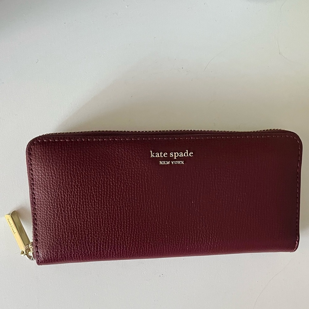 Kate Spade Burgundy LeatherWallet